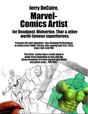 Marvel Comics Illustrator Jerry Decaire